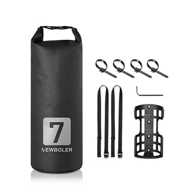 3L/7L Bike Fork Bag Waterproof Roll Top Dry Bag Bicycle Fork Bag Cycling Pack Bike Pannier New bicycle bag 2024