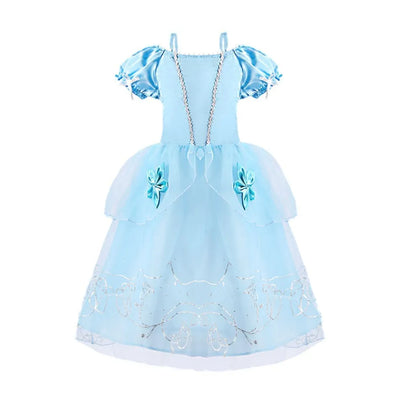 Rapunzel Dress for Girls Cinderella Belle Dress Up Fantasy Children Birthday Party Princess Costume Kids Halloween Clothes - The world bestselling 