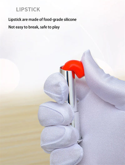 Simulation Cosmetics Set Kids Play House Toys Simulation Make up Lipstick Nail Paint Educational Toys Pretend Makeup Girls Game