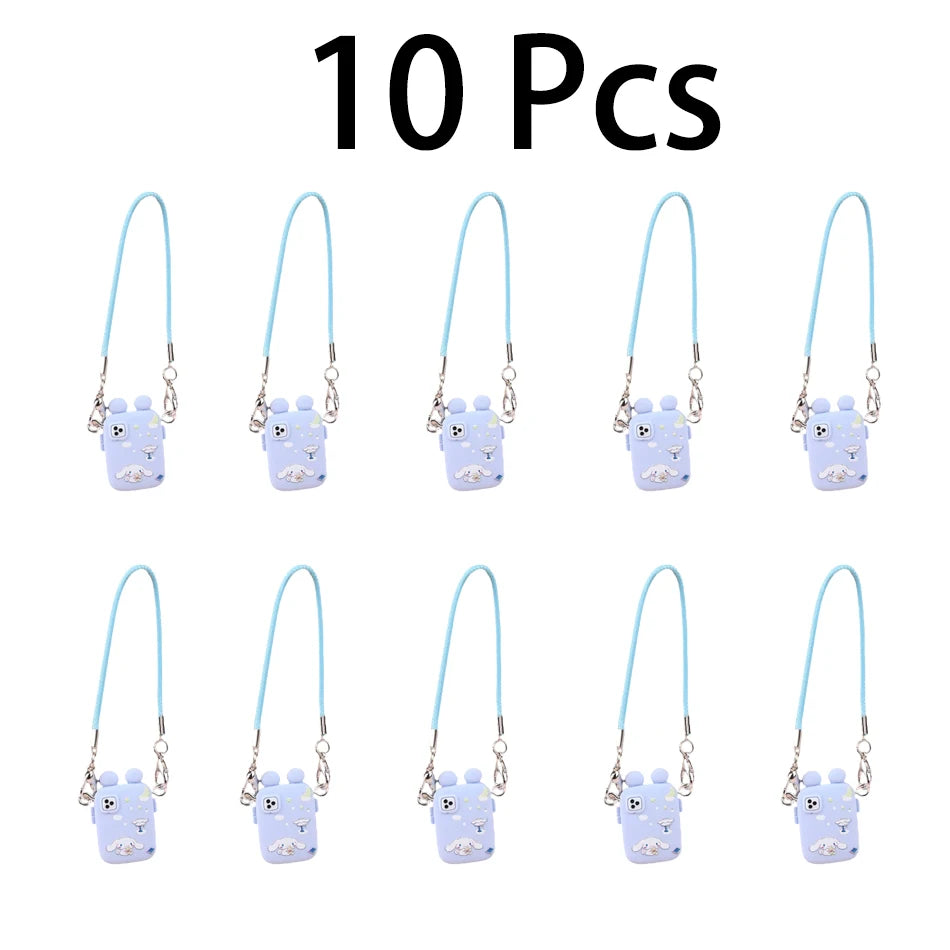 For Labubu Accessories For Crybaby Accessories Cartoon style camera phone Bag Plush Doll Accessories