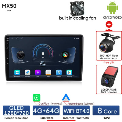 Android 15 For Citroen C2 C3 2001 2003 - 2010 GPS Navigation Multimedia Player Radio Stereo Wireless CarPlay Auto Wifi No 2din