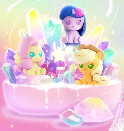 New My Little Pony Blind Box Friendship Is The Magic Bottle Mini Doll Cute Desktop Ornaments Trend Toys Children'S Birthday Gift