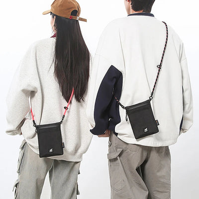 Original Design Nylon Messenger Bag Unisex Waterproof Crossbody Shoulder Bag for Men Women Urban Streetwear Travel Phone Storage