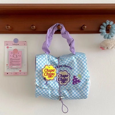 Ladies' Detachable Makeup Bag Women's Three in One Portable Folding Storage Handbag