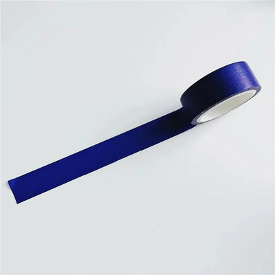 1Pc Ins Blue Plaid Washi Tape Simple Style Thank English Sealing Sticker Student Creative Stationery Masking Decorative Tape