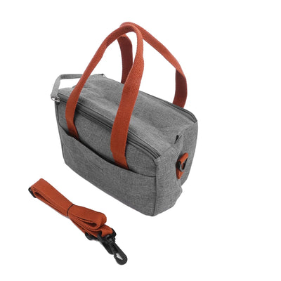 Fashionable New Large Capacity Lunch Bag Hand-held Lunch Box Bag Hand-held Diagonal Cross Insulated Bag Portable Lunch Bag