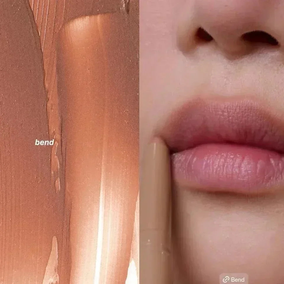 Facial Skincare Glazing Milk Yellow Storage Bag Lemontini Lip Gloss Skin Peptide Lip Shape Pen Lasting Lipstick Make Up Mirror