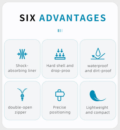 STARTRC for DJI Action 5pro sports camera PU storage bag DJI outdoor camera accessories box does not include sports camera