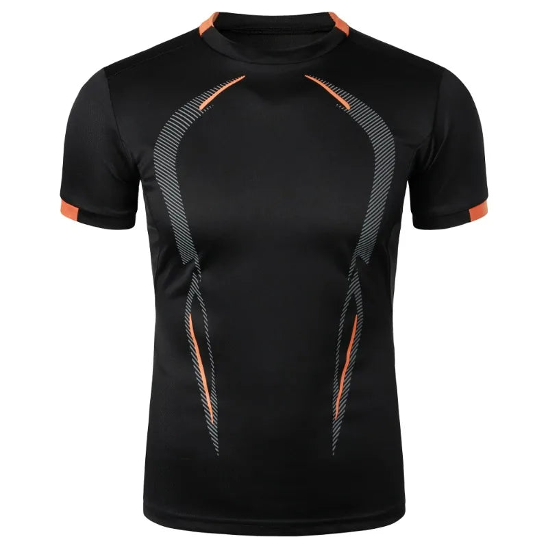 Mens Sport Gym Breathable T Shirt Men Quick Drying Jogging Tops Men Lightweight Training Tees Fitness Tops Running Sweatwear - The world bestselling 