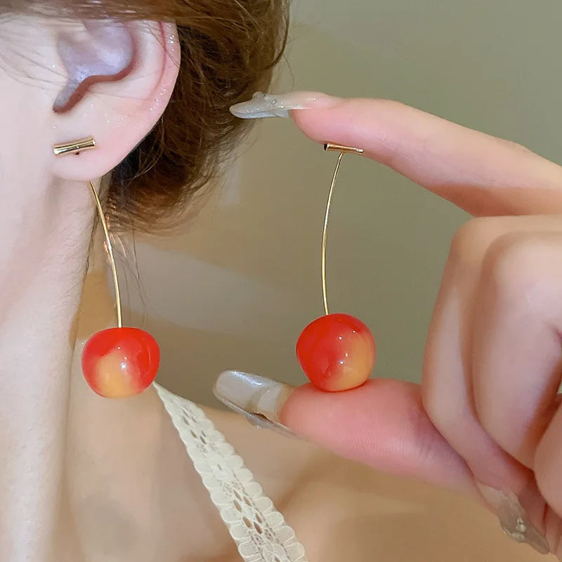 925 Sterling Silver Shining Zircon Earrings for Women Circle Round Earrings Fashionable Elegant Jewelry Birthday Party Gifts