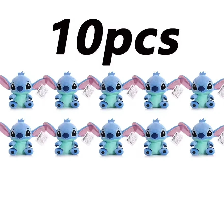12cm 20cm 25cm Stitch Stuffed Plush Models Cartoon Stuffed Plush Dolls Anime Plush Baby Toys Kawaii Kids Birthday Gift