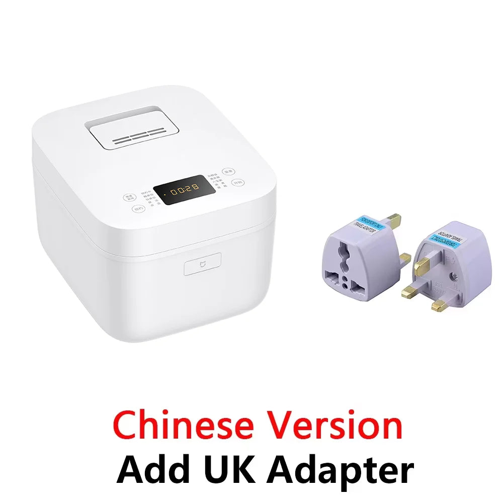 Xiaomi Mijia Rice Cooker C1 Pro 4L 860W, 28-Min Fast Cook 24H Preset Black Crystal Non-Stick Pot Top Touch Control Warmer