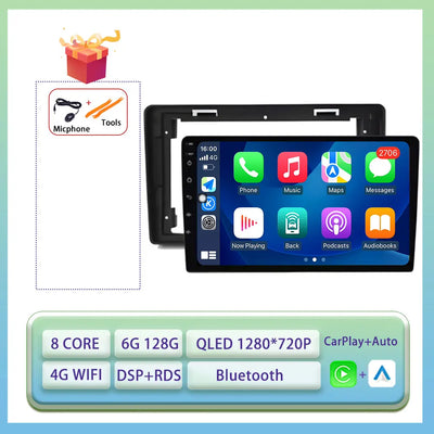 Android Auto Carplay For Citroen C2 C3 2001 2003 - 2010 Car Radio Multimedia Video Player WiFi GPS Navigation DSP Stereo
