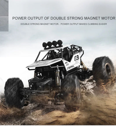 New 4WD RC Car 1:12 Off Road 4x4 Remote Control Cars Radio Buggy Truck Racing Drift with Led Lights Toys Gift for Children Adult