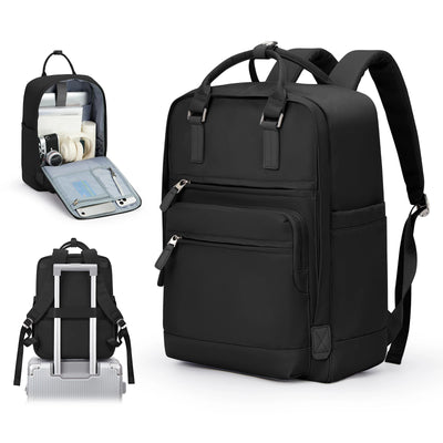 Girl's School Bag Laptop Backpacks Women's Commuter Nylon Informal Backpack, Casual Youth School Bookbag 2024 College Backpack