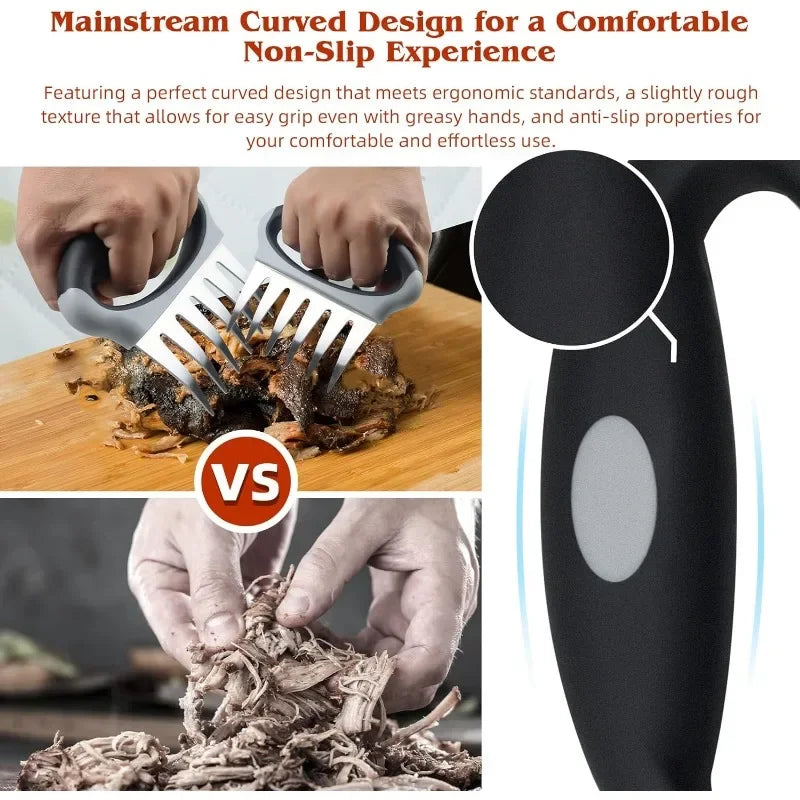 Meat Claws for Thanksgiving Shredding Chicken Shredder,BBQ Shredding Claws Bear Claws, Pork Shredding Claws Shred