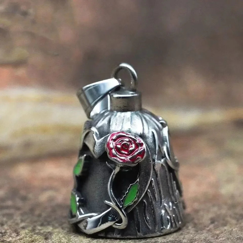 Fashion Rose Bell Key Chain Men's Motorcycle Riding Exorcist Accessories