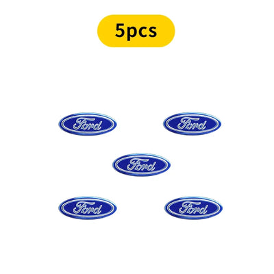 New Car Remote Control Emblem Logo Key Sticker For Ford Raptor Fiesta Focus 2 3 4 Mondeo Ecosport Mustang Fusion Accessories