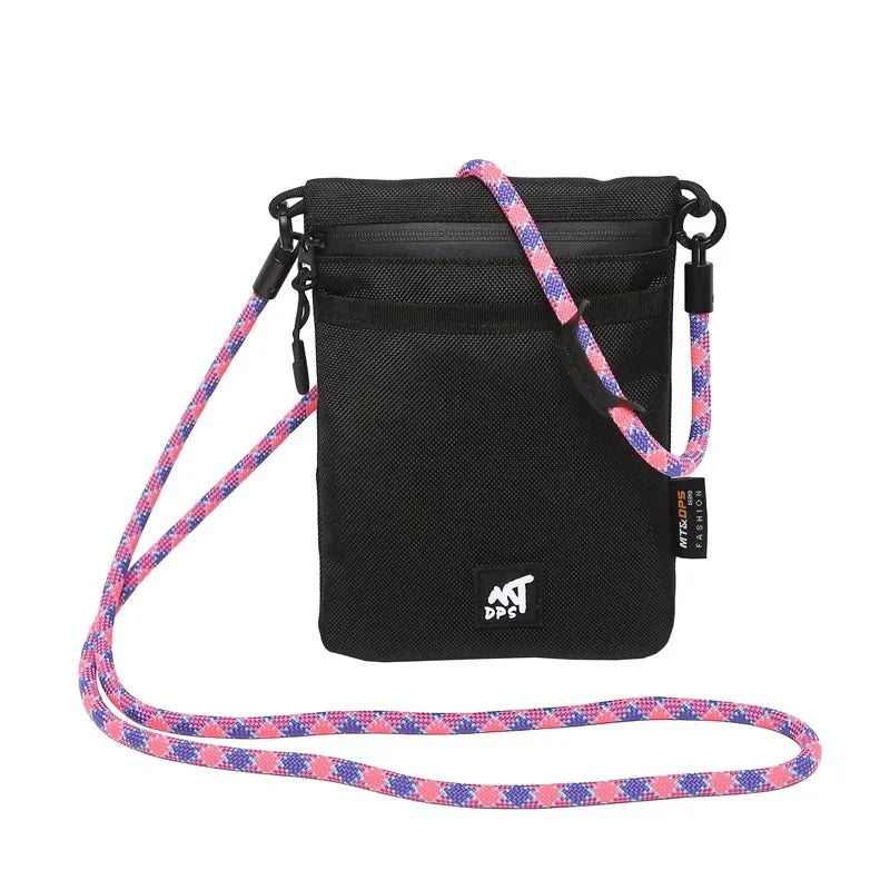 Original Design Nylon Messenger Bag Unisex Waterproof Crossbody Shoulder Bag for Men Women Urban Streetwear Travel Phone Storage