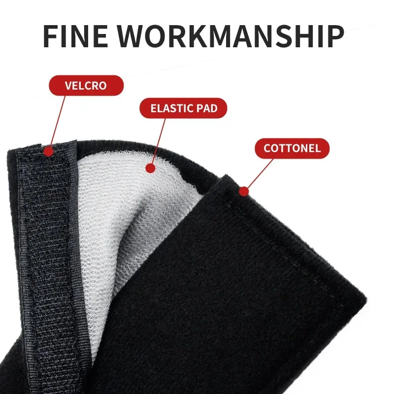 2PCS Car Interior Kit Seat Belt Shoulder Protection For Ford Focus 2 3 1 Fiesta MK1 MK2 MK3 MK7 Fusion Ranger Escort Mondeo