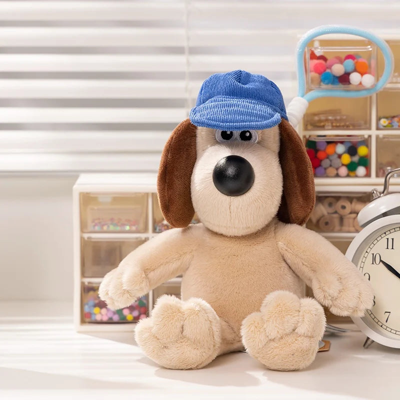 Original Wallace and Gromit Plush Toys Anime Cute Puppy Stuffed Dolls Kawaii Home Decor Birthday Gift Bag Pendant Key Chain