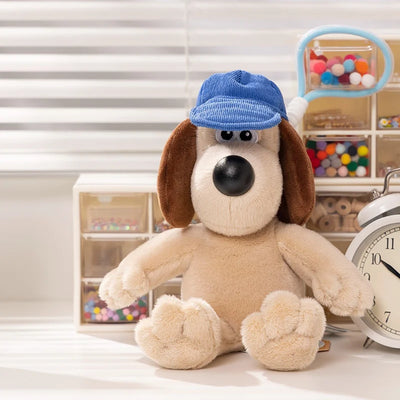 Original Wallace and Gromit Plush Toys Anime Cute Puppy Stuffed Dolls Kawaii Home Decor Birthday Gift Bag Pendant Key Chain