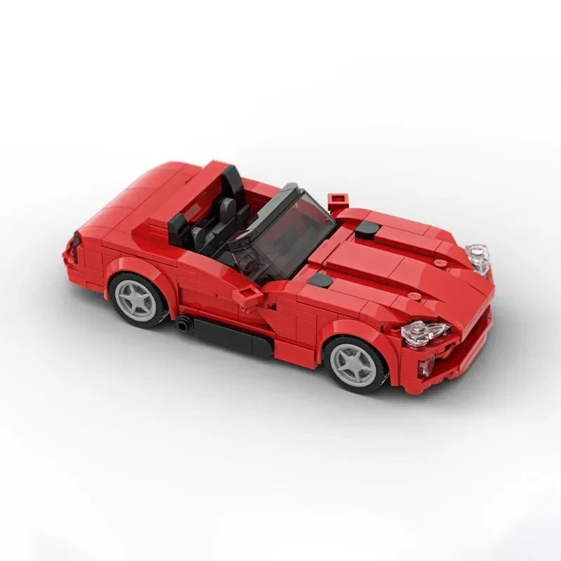 MOC 274PCS 1992 Dodgeed Viper RT 10 Speed Champions Cars Techniced Building Blocks Bricks Set Kids Toys Gifts For Boys & Girls