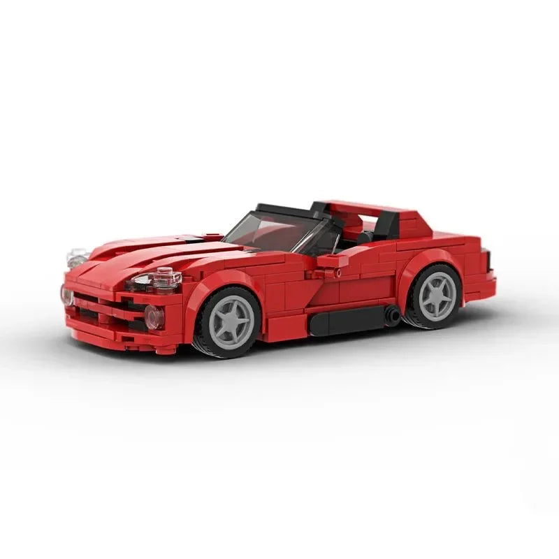 MOC 274PCS 1992 Dodgeed Viper RT 10 Speed Champions Cars Techniced Building Blocks Bricks Set Kids Toys Gifts For Boys & Girls
