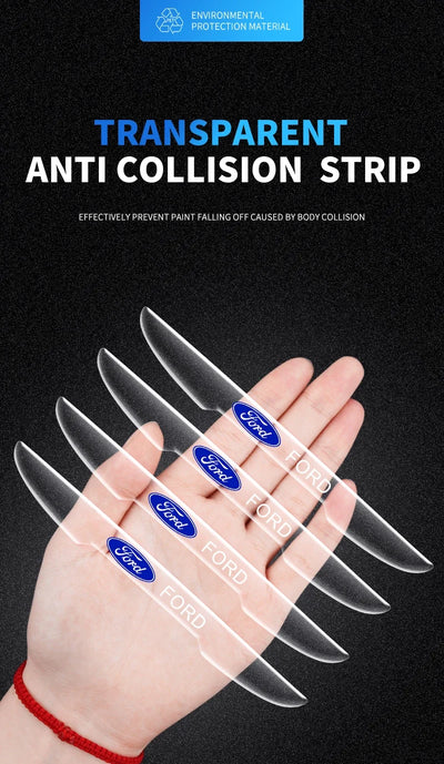 Invisible car Door Handle Shake Scratches Protective For Ford Fiesta Ranger Focus Kuga Mustang S-MAX Transit Mondeo Fusion Esco
