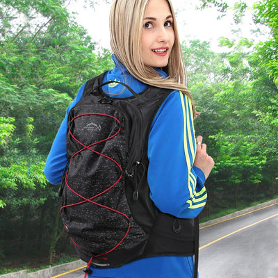 12L Outdoor Running Backpack Bicycle Sports Vest Ultralight Riding Bag Women Men Breathable Jogging Sport Backpack For Camping