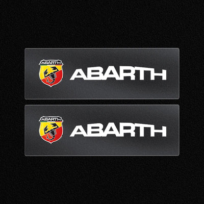 3D Metal Car Interior Dekoration Stickers Badges Auto Styling Decals For Abbas Abarth Punto 124/125/500 Stilo Ducato Car