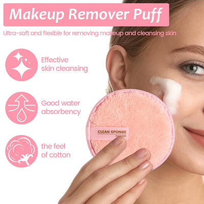 MAANGE 27pcs Makeup Tools Kit 20pcs Foundation Contour Blush Brush Set with Triangle Powder Puff Makeup Remover Puff Travel Bag