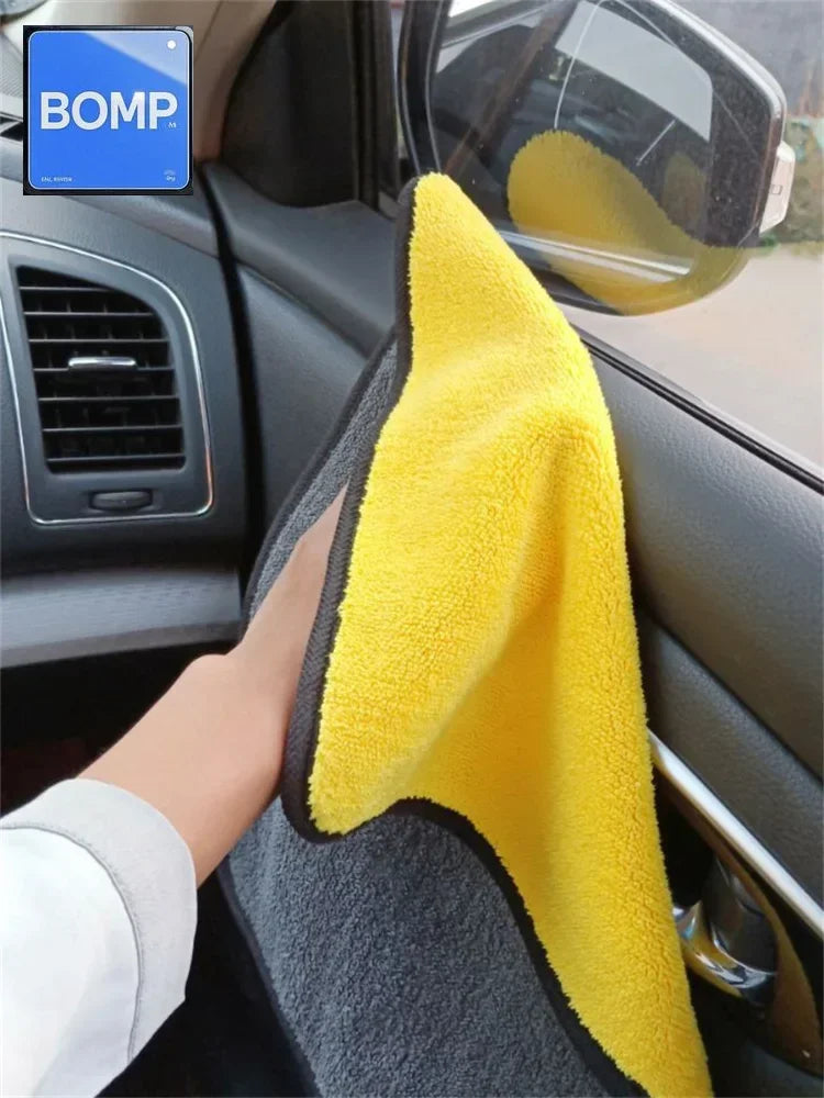 1/2/6 Pack Car Cleaning Cloth Professional Cleaning Car Wiping Microfiber Towel Car Wash Towel Accessories