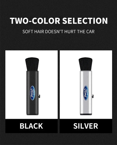 Car Telescopic Plastic Handle Wool Small Brush For Ford Focus mk2 mk3 Fiesta mk7 Ranger Mondeo mk4 S-MAX Kuga Mustang Auto Goods