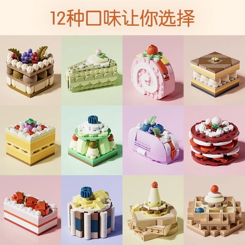 ToylinX Delicious Dessert Building Blocks Sets, Assorted Stem Toys Building Sets for Halloween Gift for Children and Adults. - The world bestselling 