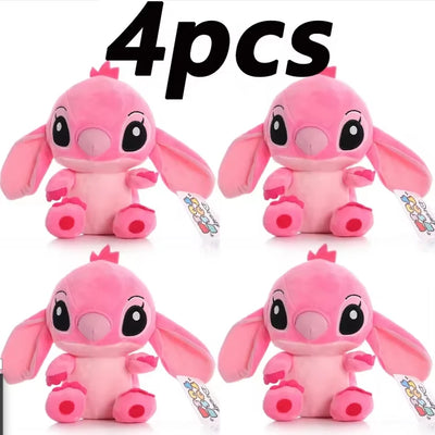 12cm 20cm 25cm Stitch Stuffed Plush Models Cartoon Stuffed Plush Dolls Anime Plush Baby Toys Kawaii Kids Birthday Gift