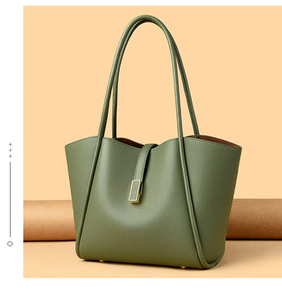 High Quality Soft Leather Shoulder Crossbody Bags For Women Large Capacity Luxury Bag Brand Designer Casual Handbag Sac A Main