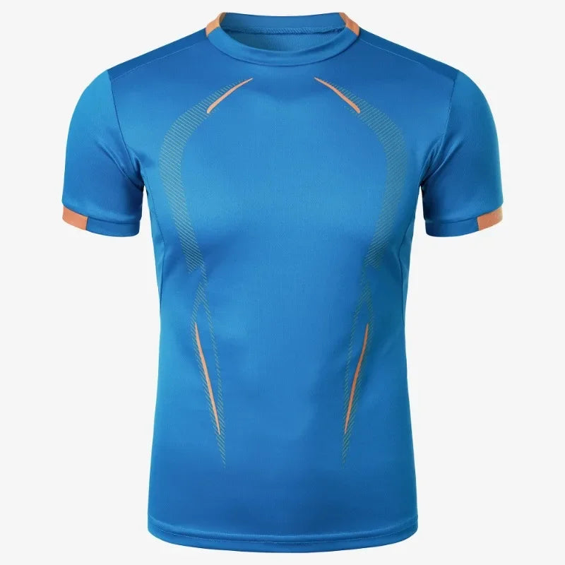 Mens Sport Gym Breathable T Shirt Men Quick Drying Jogging Tops Men Lightweight Training Tees Fitness Tops Running Sweatwear - The world bestselling 