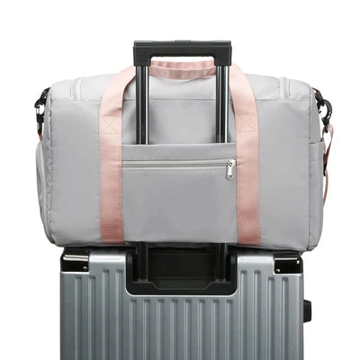 Disney Stitch Carry on Travel Bag Oxford Waterproof Sport Gym Tote Bags Large Capacity Weekender Duffle Luggage Portable Storage