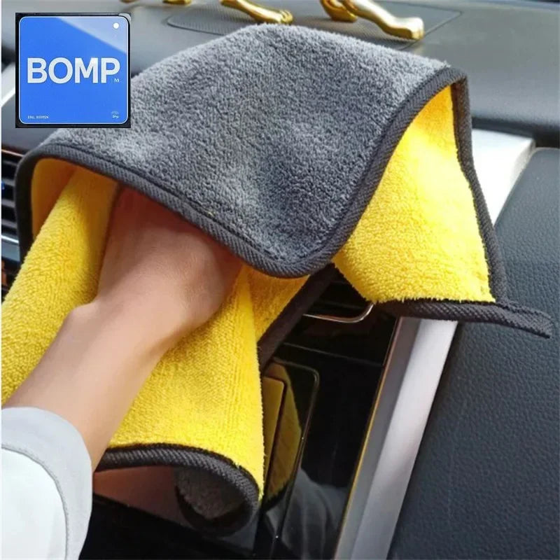 1/2/6 Pack Car Cleaning Cloth Professional Cleaning Car Wiping Microfiber Towel Car Wash Towel Accessories