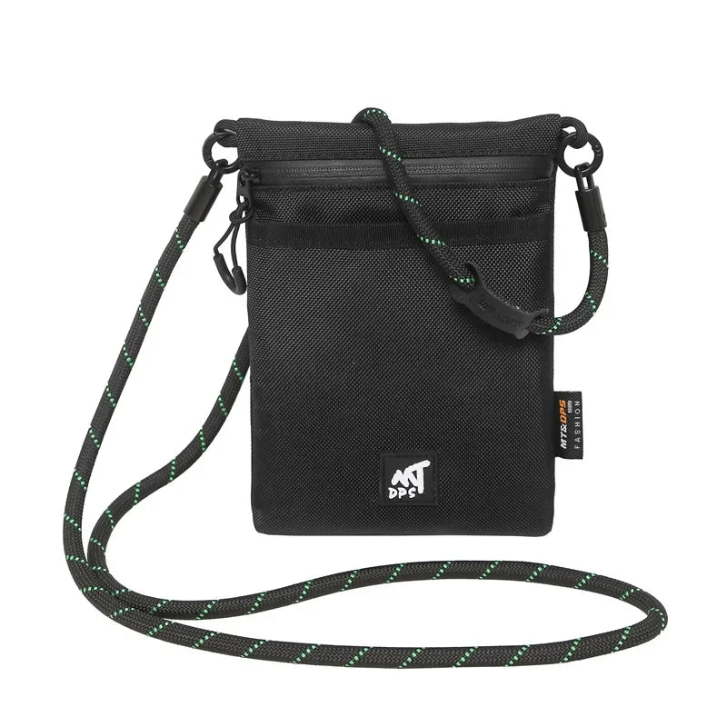 Original Design Nylon Messenger Bag Unisex Waterproof Crossbody Shoulder Bag for Men Women Urban Streetwear Travel Phone Storage