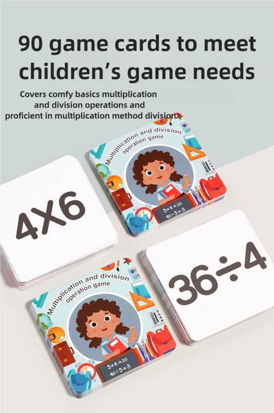 Montessori Wooden Double Player Multiplication and Division Game Kids 24 Point Game Teaching Aids Educational Toys For Children