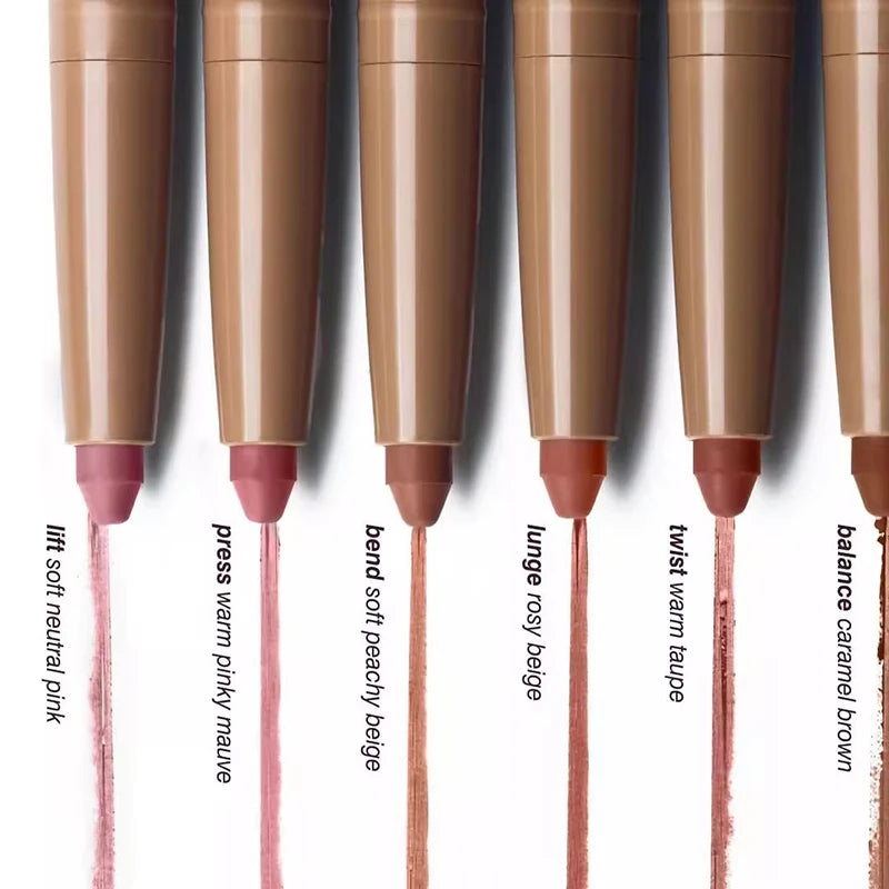 Facial Skincare Glazing Milk Yellow Storage Bag Lemontini Lip Gloss Skin Peptide Lip Shape Pen Lasting Lipstick Make Up Mirror