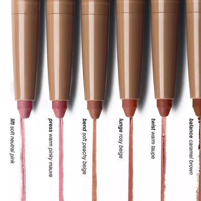 Facial Skincare Glazing Milk Yellow Storage Bag Lemontini Lip Gloss Skin Peptide Lip Shape Pen Lasting Lipstick Make Up Mirror