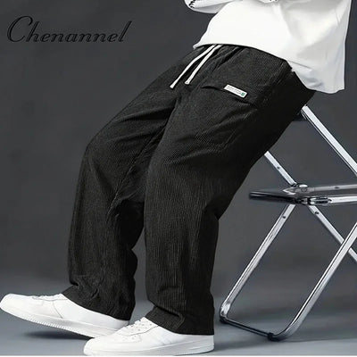 Men's clothing casual pants man pants oversized autumn new fashion cargo pants big plus size mens clothing high quality trousers - The world bestselling 