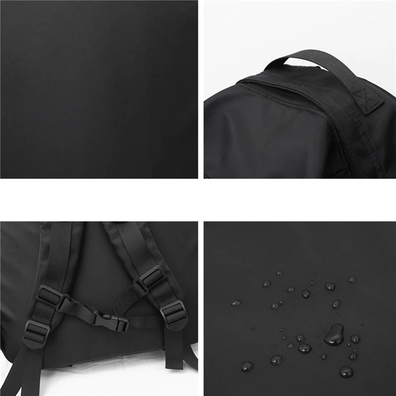 New Backpack Black Anti Theft Splashproof Fashion Bag For Teens Travel  Multifunctional Men Knapsack Outdoor Teenage Mochila