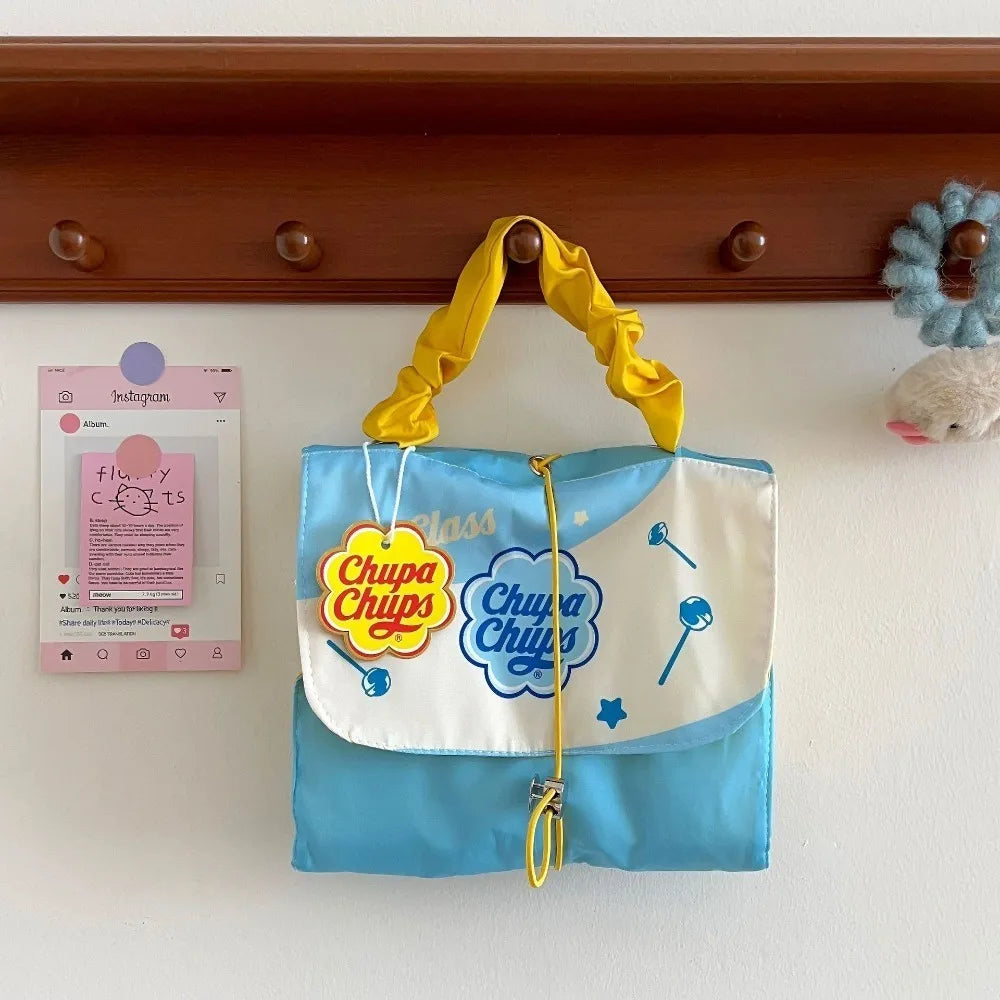 Ladies' Detachable Makeup Bag Women's Three in One Portable Folding Storage Handbag