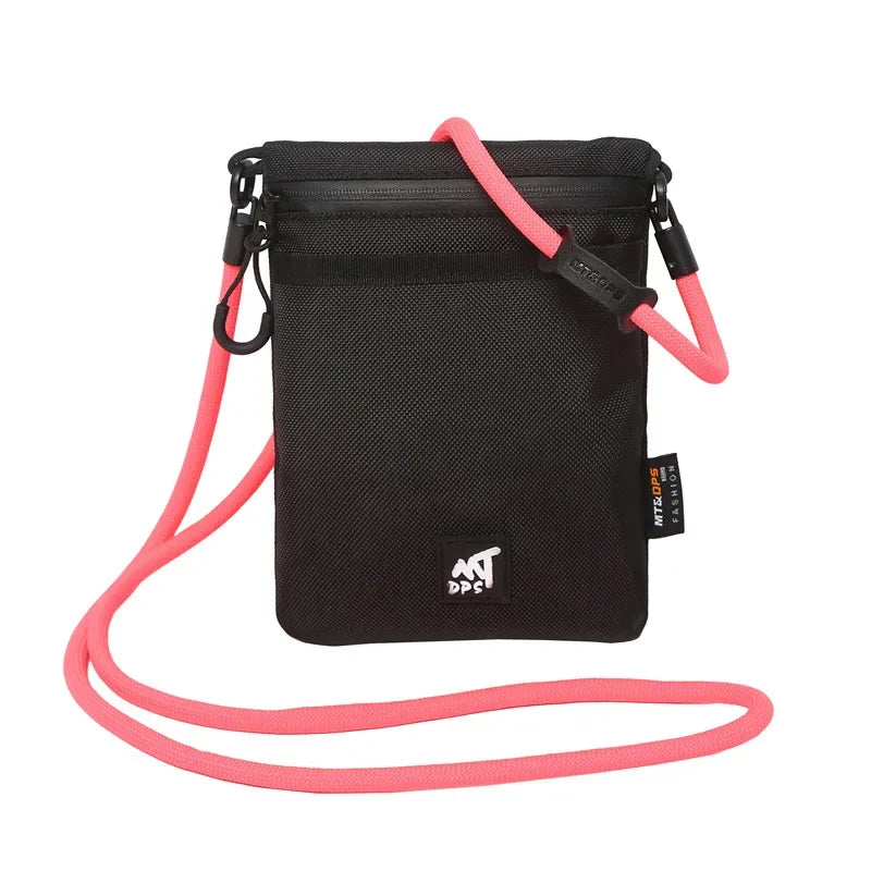 Original Design Nylon Messenger Bag Unisex Waterproof Crossbody Shoulder Bag for Men Women Urban Streetwear Travel Phone Storage