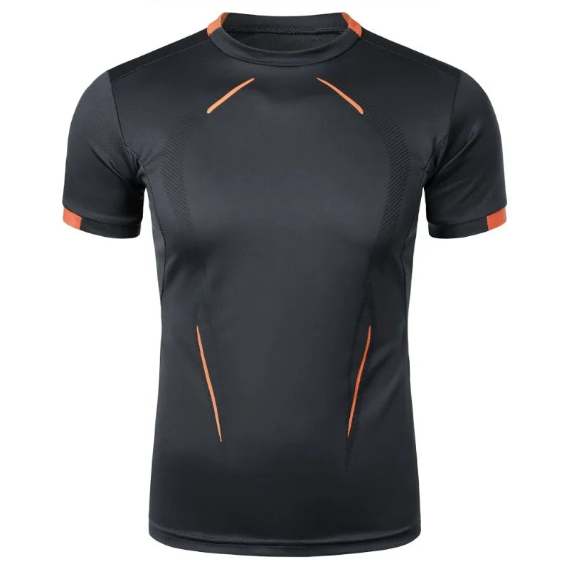 Mens Sport Gym Breathable T Shirt Men Quick Drying Jogging Tops Men Lightweight Training Tees Fitness Tops Running Sweatwear - The world bestselling 