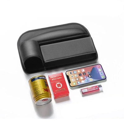 PU Leather Car Seat Gap Bag Case Storage Bag For Auto Console Side Plug Filler Organizer Crevice Stowing Tidying Pocket Amagi